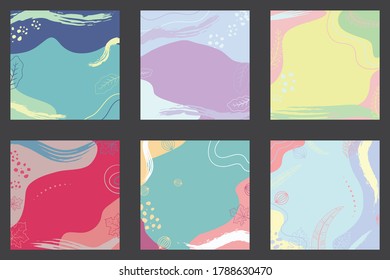 Simple Pastel Background for cosial media post