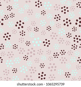 Simple pastel color abstract pattern with raindrops
