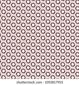 Simple pastel floral pattern