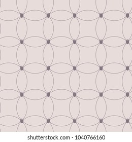 Simple pastel floral pattern for cute childish textile or scrapbooking background