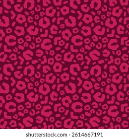 Simple pastel leopard skin print seamless pattern. Cheetah skin flat style background in retro boho colors. Hand drawn gender neutral pastel leopard print background. Cute and fun kids safari design.
