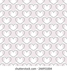 Simple patern with hearts