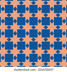 simple pattern in blue background