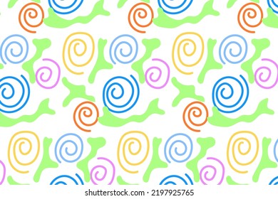 patrón simple dibujo de mano colorido lindo 