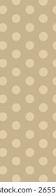 A simple pattern featuring alternating oval shapes on a beige background, suitable for textile or graphic design applications.