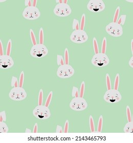 simple pattern funny small rabbit