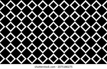 simple pattern geometric design with black and white colors for fashion design, fabric or other products