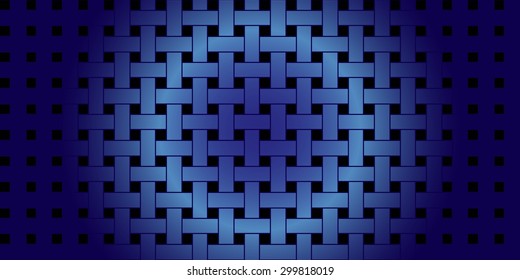 Simple pattern geometrical ornament. Weave pattern. Vector illustration. 