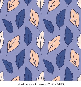 simple pattern with leaves