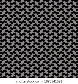 Simple pattern made of pairs of dots. Textile design. Wrapping paper.