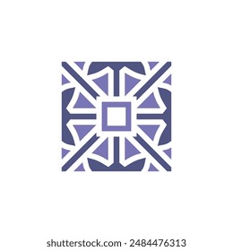 Simple pattern in modern style ornament illustration