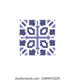 Simple pattern in modern style ornament illustration