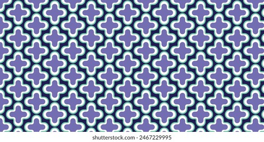 Simple pattern with plus sign motif on a dark blue background