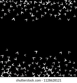 Simple Pattern for Postcard, Print, Banner or Poster. Modern Abstract Background with arrows   Vector Texture in Trendy Minimalistic Style
