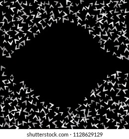 Simple Pattern for Postcard, Print, Banner or Poster. Modern Abstract Background with arrows   Vector Texture in Trendy Minimalistic Style
