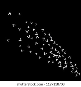 Simple Pattern for Postcard, Print, Banner or Poster. Modern Abstract Background with arrows   Vector Texture in Trendy Minimalistic Style
