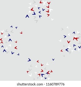 Simple Pattern for Postcard, Print, Banner or Poster. Modern Abstract Background with arrows   Vector Texture in Trendy Minimalistic Style