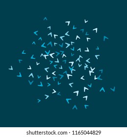 Simple Pattern for Postcard, Print, Banner or Poster. Modern Abstract Background with arrows   Vector Texture in Trendy Minimalistic Style
