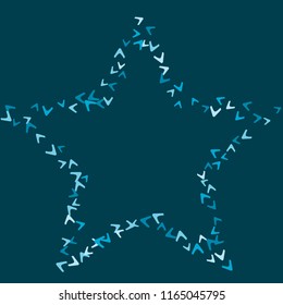 Simple Pattern for Postcard, Print, Banner or Poster. Modern Abstract Background with arrows   Vector Texture in Trendy Minimalistic Style
