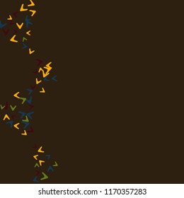 Simple Pattern for Postcard, Print, Banner or Poster. Modern Abstract Background with arrows   Vector Texture in Trendy Minimalistic Style
