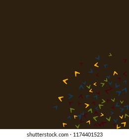 Simple Pattern for Postcard, Print, Banner or Poster. Modern Abstract Background with arrows   Vector Texture in Trendy Minimalistic Style
