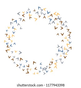 Simple Pattern for Postcard, Print, Banner or Poster. Modern Abstract Background with arrows   Vector Texture in Trendy Minimalistic Style