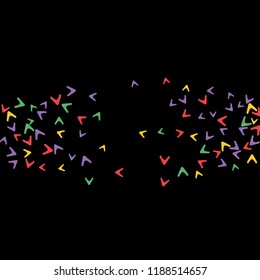 Simple Pattern for Postcard, Print, Banner or Poster. Modern Abstract Background with arrows   Vector Texture in Trendy Minimalistic Style
