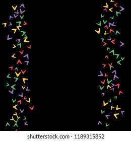 Simple Pattern for Postcard, Print, Banner or Poster. Modern Abstract Background with arrows   Vector Texture in Trendy Minimalistic Style
