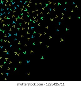 Simple Pattern for Postcard, Print, Banner or Poster. Modern Abstract Background with arrows   Vector Texture in Trendy Minimalistic Style
