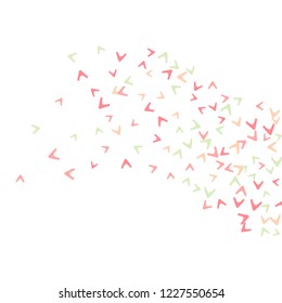 Simple Pattern for Postcard, Print, Banner or Poster. Modern Abstract Background with arrows   Vector Texture in Trendy Minimalistic Style