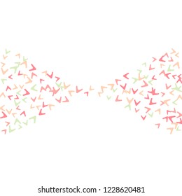 Simple Pattern for Postcard, Print, Banner or Poster. Modern Abstract Background with arrows   Vector Texture in Trendy Minimalistic Style