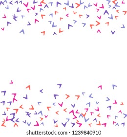 Simple Pattern for Postcard, Print, Banner or Poster. Modern Abstract Background with arrows   Vector Texture in Trendy Minimalistic Style