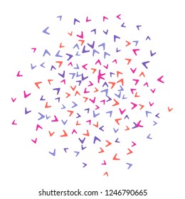 Simple Pattern for Postcard, Print, Banner or Poster. Modern Abstract Background with arrows   Vector Texture in Trendy Minimalistic Style