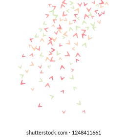 Simple Pattern for Postcard, Print, Banner or Poster. Modern Abstract Background with arrows   Vector Texture in Trendy Minimalistic Style