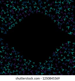 Simple Pattern for Postcard, Print, Banner or Poster. Modern Abstract Background with arrows   Vector Texture in Trendy Minimalistic Style
