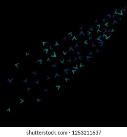 Simple Pattern for Postcard, Print, Banner or Poster. Modern Abstract Background with arrows   Vector Texture in Trendy Minimalistic Style
