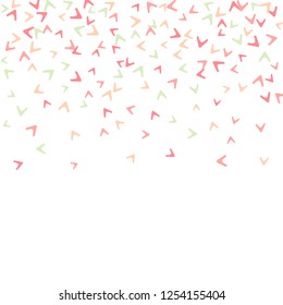 Simple Pattern for Postcard, Print, Banner or Poster. Modern Abstract Background with arrows   Vector Texture in Trendy Minimalistic Style
