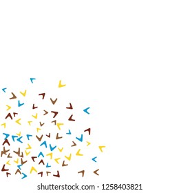 Simple Pattern for Postcard, Print, Banner or Poster. Modern Abstract Background with arrows   Vector Texture in Trendy Minimalistic Style
