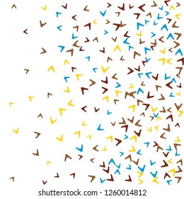 Simple Pattern for Postcard, Print, Banner or Poster. Modern Abstract Background with arrows   Vector Texture in Trendy Minimalistic Style
