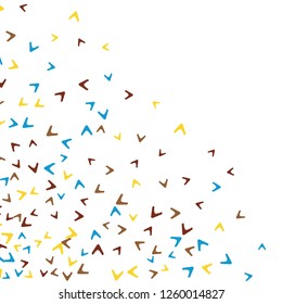 Simple Pattern for Postcard, Print, Banner or Poster. Modern Abstract Background with arrows   Vector Texture in Trendy Minimalistic Style
