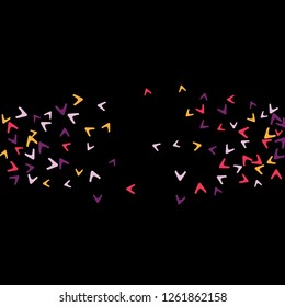 Simple Pattern for Postcard, Print, Banner or Poster. Modern Abstract Background with arrows   Vector Texture in Trendy Minimalistic Style
