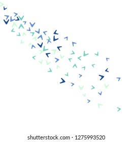 Simple Pattern for Postcard, Print, Banner or Poster. Modern Abstract Background with arrows   Vector Texture in Trendy Minimalistic Style
