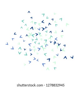 Simple Pattern for Postcard, Print, Banner or Poster. Modern Abstract Background with arrows   Vector Texture in Trendy Minimalistic Style
