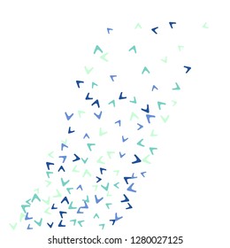 Simple Pattern for Postcard, Print, Banner or Poster. Modern Abstract Background with arrows   Vector Texture in Trendy Minimalistic Style
