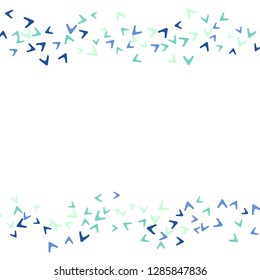 Simple Pattern for Postcard, Print, Banner or Poster. Modern Abstract Background with arrows   Vector Texture in Trendy Minimalistic Style