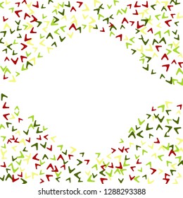 Simple Pattern for Postcard, Print, Banner or Poster. Modern Abstract Background with arrows   Vector Texture in Trendy Minimalistic Style
