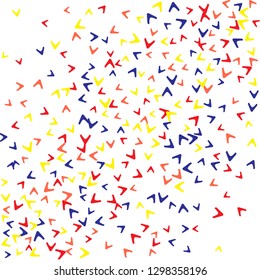 Simple Pattern for Postcard, Print, Banner or Poster. Modern Abstract Background with arrows   Vector Texture in Trendy Minimalistic Style
