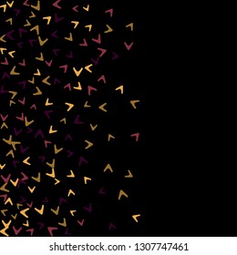 Simple Pattern for Postcard, Print, Banner or Poster. Modern Abstract Background with arrows   Vector Texture in Trendy Minimalistic Style
