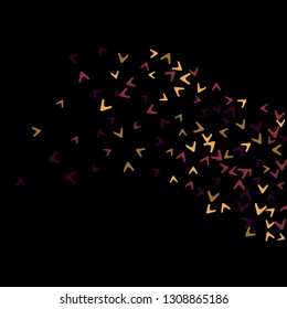 Simple Pattern for Postcard, Print, Banner or Poster. Modern Abstract Background with arrows   Vector Texture in Trendy Minimalistic Style
