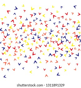 Simple Pattern for Postcard, Print, Banner or Poster. Modern Abstract Background with arrows   Vector Texture in Trendy Minimalistic Style
